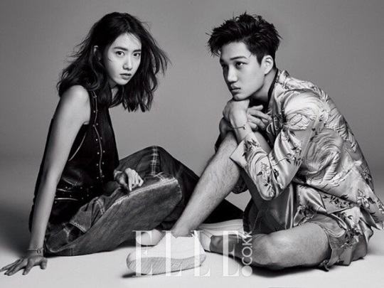 KAI、潤娥 ELLE 畫報