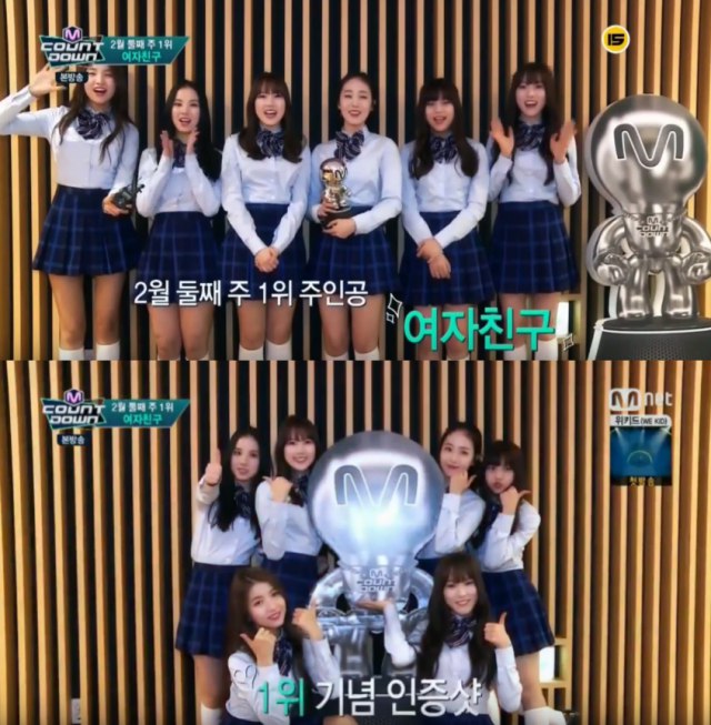 GFRIEND @ 2/11 M!Countdown 一位 GFRIEND @ 2/11 M!Countdown 一位