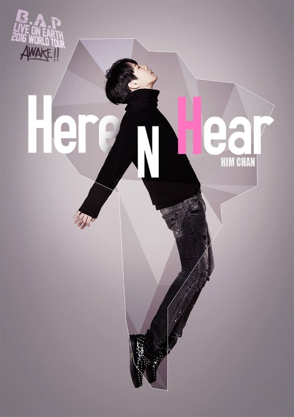 B.A.P "LIVE ON EARTH" 個人海報：Him Chan