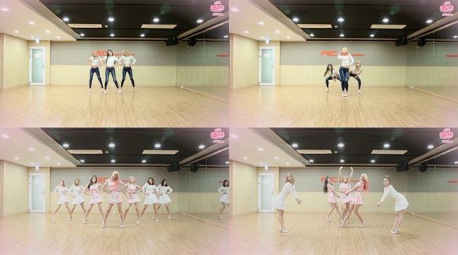 AOA Cream《I'm Jelly Baby》練習室版