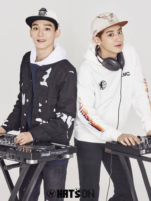 Chen、Chan Yeol《Hat's On》代言照