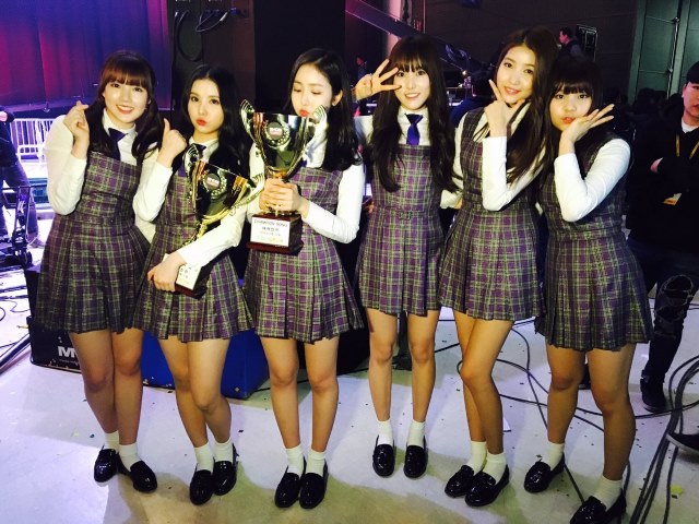 GFRIEND @ Show Champion 一位 (2/24) GFRIEND @ Show Champion 一位 (2/24)