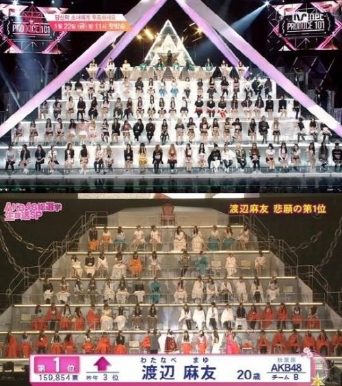 《PRODUCE 101》vs.《AKB48 Show!》