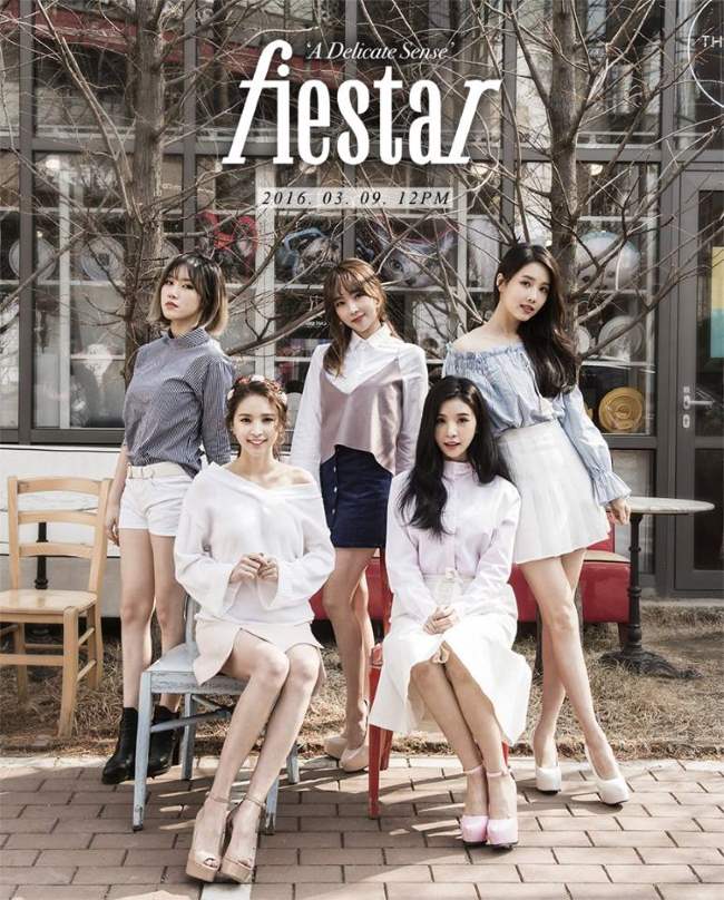 FIESTAR《A Delicate Sense》概念照 FIESTAR《A Delicate Sense》概念照