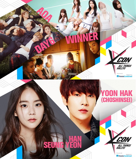 《KCON Japan》第三波出演名單：AOA、DAY6、WINNER、韓昇延、允鶴