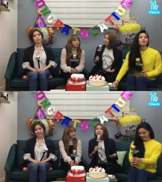 Brown Eyed Girls @ V App 10周年節目