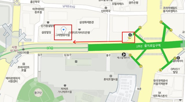 格雷萬蠟像館，地圖