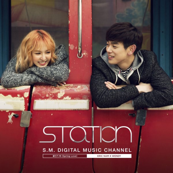 Wendy、Eric Nam《Spring Love》封面