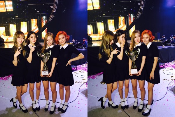 MAMAMOO《Show Champion》一位 MAMAMOO《Show Champion》一位
