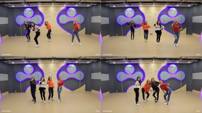 MAMAMOO《You're the Best》舞蹈練習 MAMAMOO《You're the Best》舞蹈練習