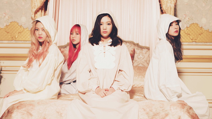 YERI、WENDY、JOY、SEUL GI《THE Velvet》宣傳照