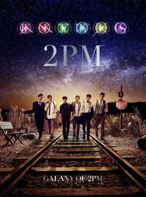 2PM《GALAXY OF 2PM》初回生產限定盤 B、C、D