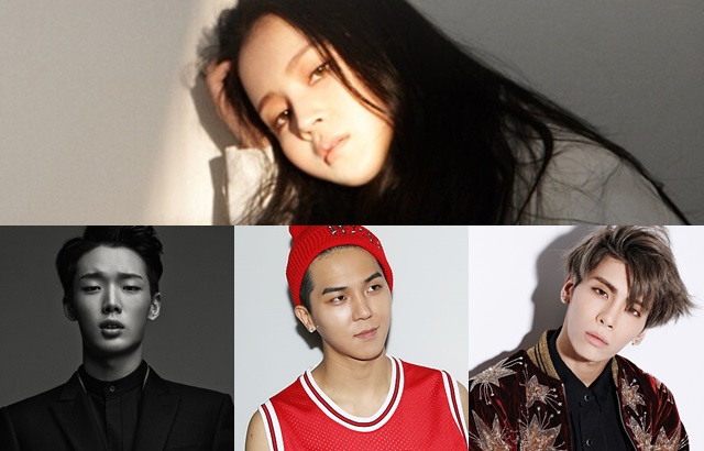 LEE HI、Bobby、宋旻浩、鐘鉉