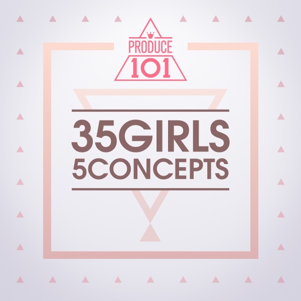PRODUCE 101《35 Girls 5 Concepts》封面
