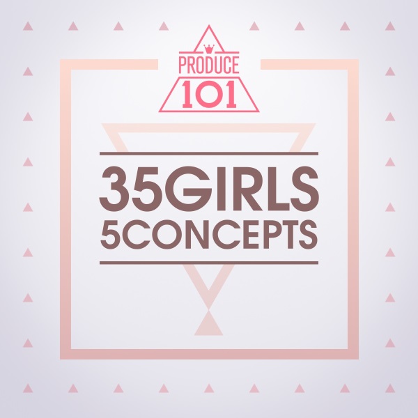 PRODUCE 101《35 Girls 5 Concepts》封面