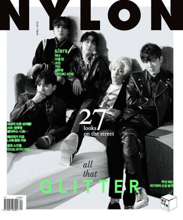 WINNER《NYLON》封面