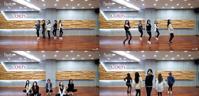 FIESTAR《Mirror》舞蹈練習版 FIESTAR《Mirror》舞蹈練習版