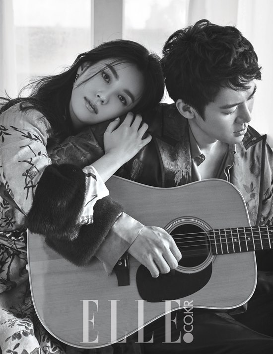 柳演錫、韓孝周 ELLE 畫報