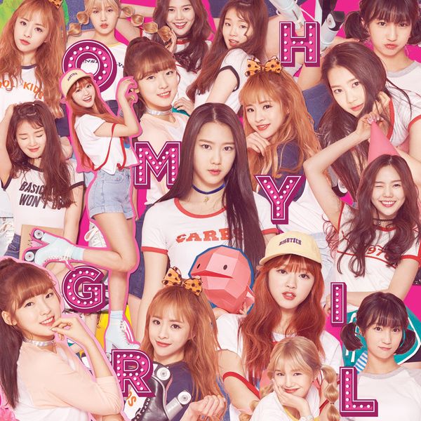 Oh My Girl《PINK OCEAN》封面 Oh My Girl《PINK OCEAN》封面