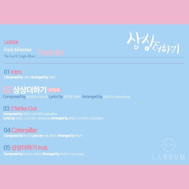 LABOUM《Fresh Adventure》曲目 LABOUM《Fresh Adventure》曲目