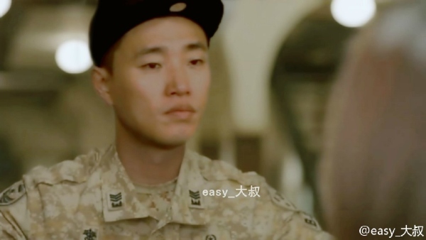《Running Man》的《太陽的後裔》合成圖 - Gary