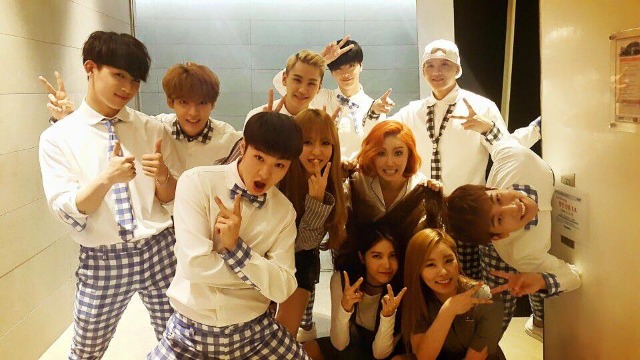 BTOB、MAMAMOO