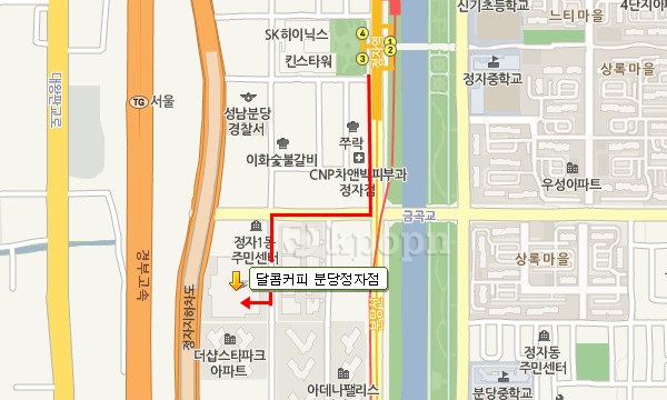 dal.komm COFFEE 盆堂亭子店 @ 地圖 dal.komm COFFEE 盆堂亭子店 @ 地圖