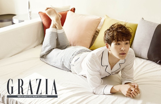 溫流《GRAZIA》畫報