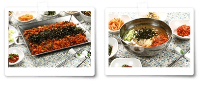 信惠父母開的烤腸店：牛腸炒飯、泡菜冷麵 (來源：官網)