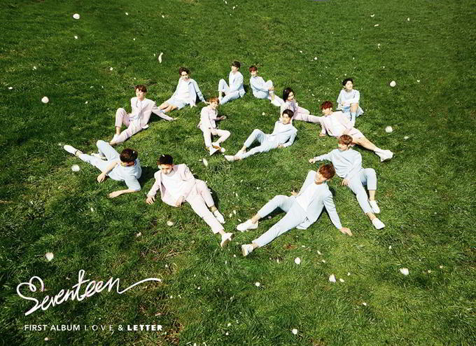 SEVENTEEN《LOVE＆LETTER》概念照