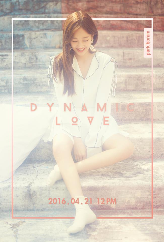 Park Bo Ram《Dynamic Love》概念照