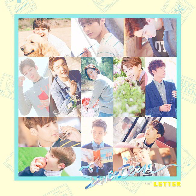 SEVENTEEN《LOVE&LETTER》封面照 (LETTER 版)