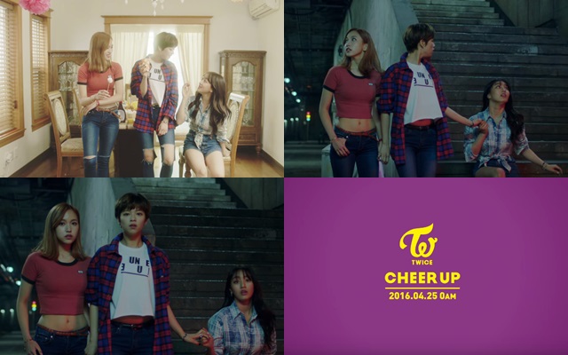 MINA、定延、志效《CHEER UP》預告截圖