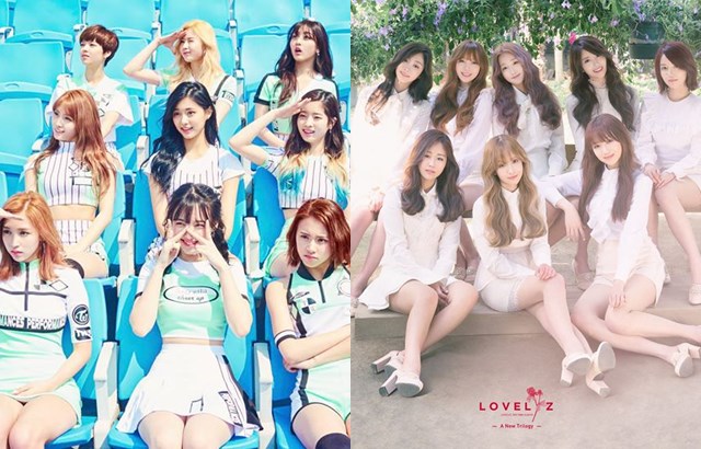 TWICE、Lovelyz