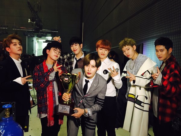 Block. B《Show Champion》一位