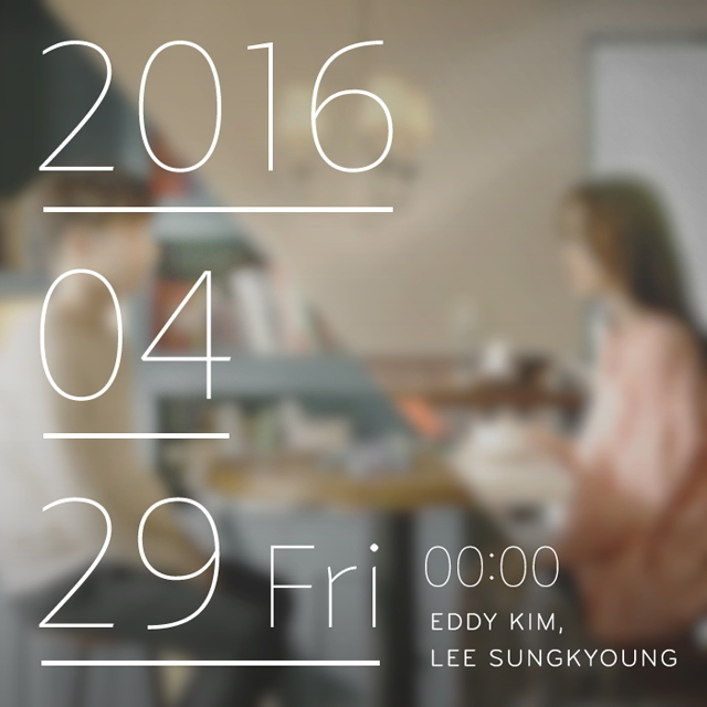 Eddy Kim、李聖經《My Lips...Warm Like Coffee》預告照