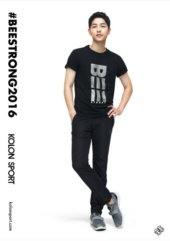 宋仲基 Kolon Sport 夏季代言畫報