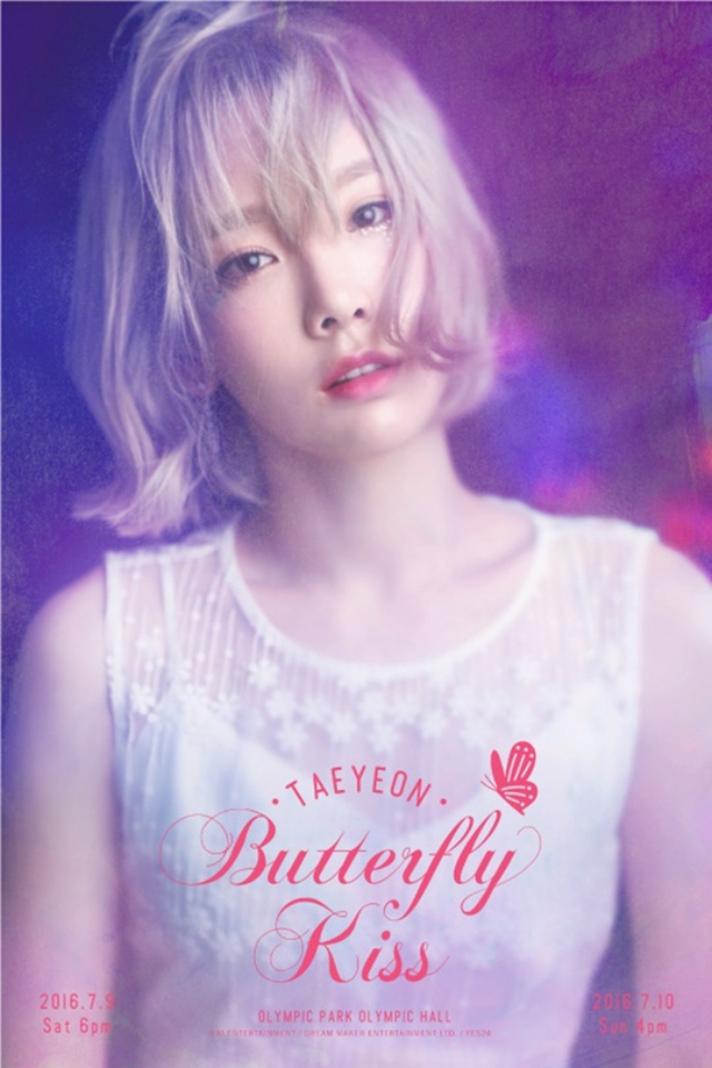 太妍《TAEYEON, Butterfly Kiss》海報