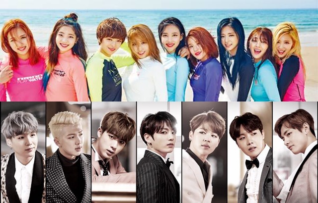 TWICE、BTS 防彈少年團@縮圖 (來源:HIGH CUT、BTS @FB)