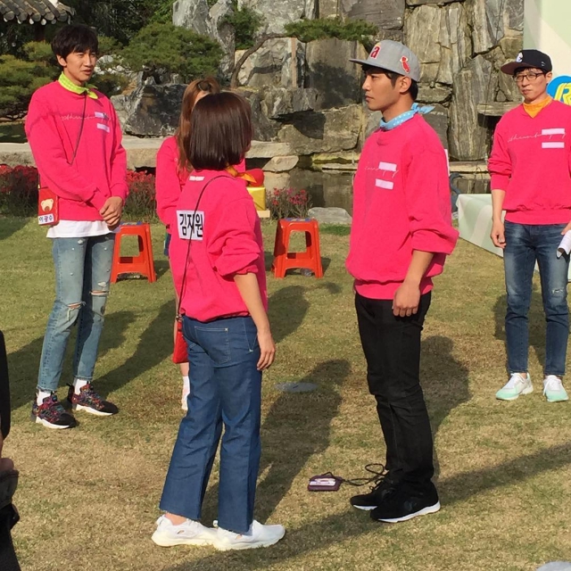 金智媛、晉久 @ Running Man