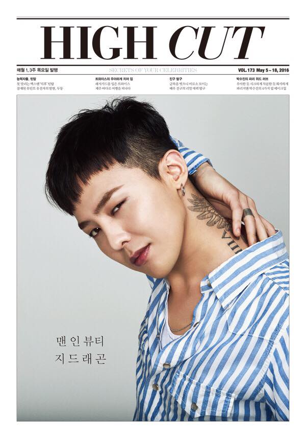 G-Dragon@《HIGH CUT》