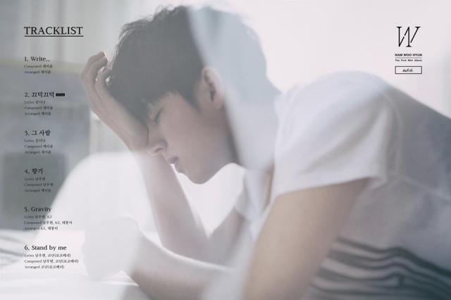 優鉉《Write..》曲目表