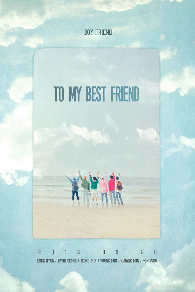 Boy Friend《To My Best Friend》概念照