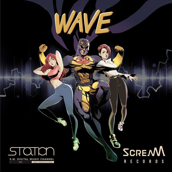 Amber、Luna《WAVE》封面