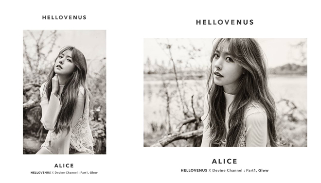 Alice《Glow》概念照