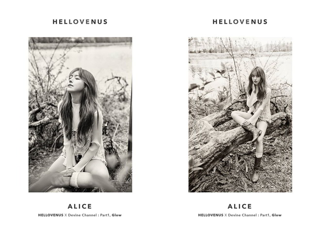 Alice《Glow》概念照