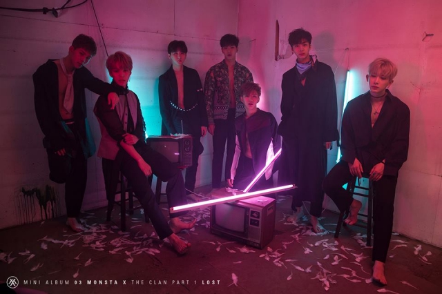 MONSTA X《THE CLAN 2.5 Part.1 LOST》概念照