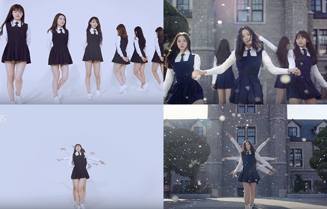 (縮圖)AOS《With You》VS GFRIEND《Rough》(來源：影片截圖)