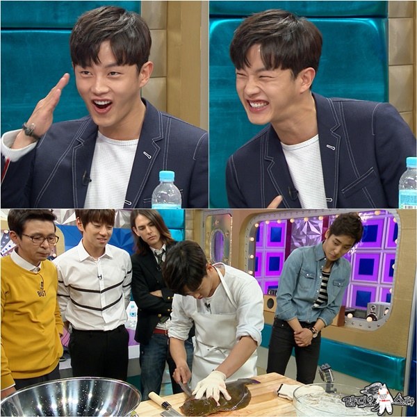 金敏碩@《Radio Star》(來源：enews24)