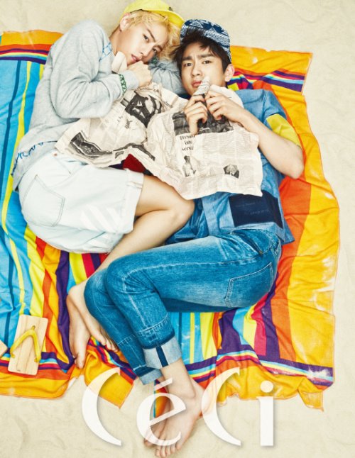 Mark、Junior《CeCi》畫報